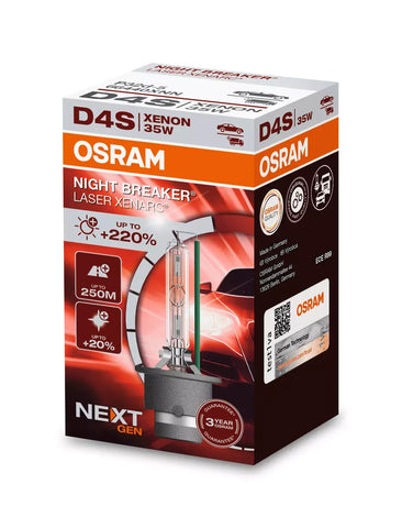 Osram D4S Xenarc Night Breaker Laser  (single) 66440XNN Next Gen